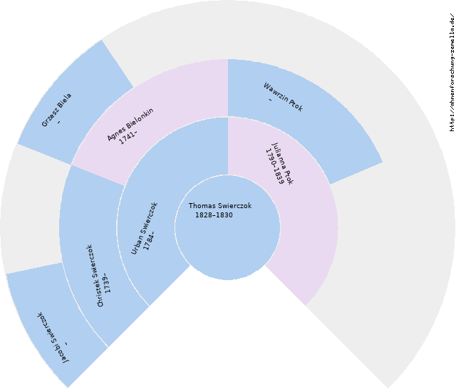 Fächerdiagramm von Thomas Swierczok